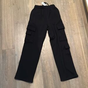 Garage Black Cargo Pants